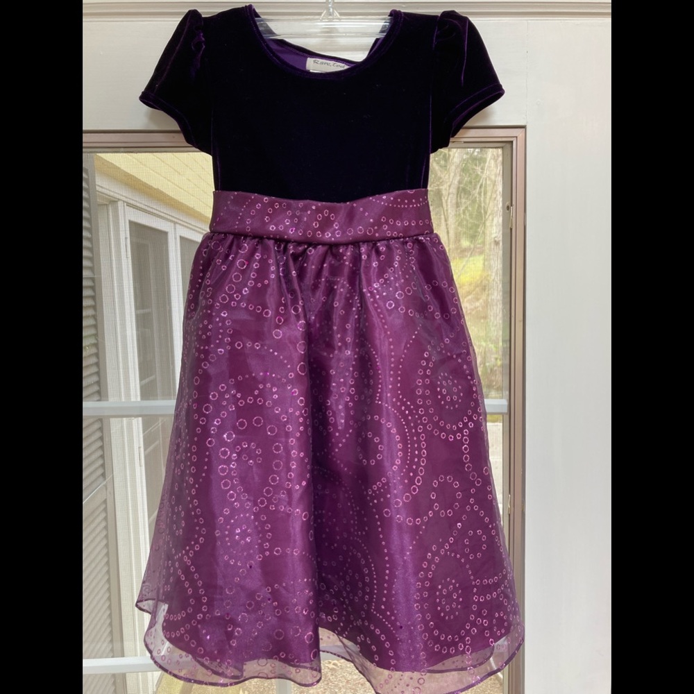 RARE,TOO! PURPLE DRESS SZ 5